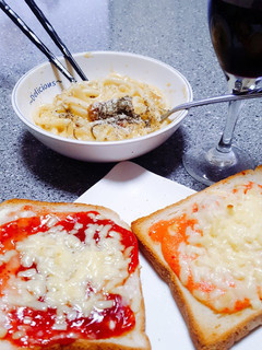 うどんでカルボナーラ-レシピのメイン写真