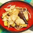 豚なすもやしのちょいオイスター炒め