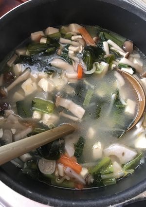 鶏ささみと具たっぷりスープ-レシピのメイン写真