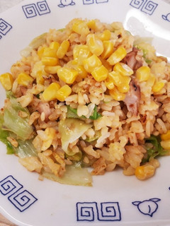 チャッチャッと味噌レタスチャーハン-レシピのメイン写真