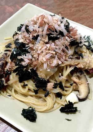 ツナの和風パスタ-レシピのメイン写真