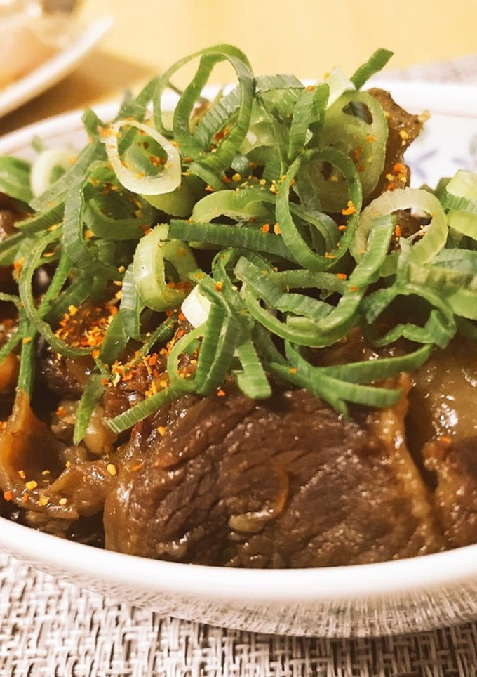 とろとろ牛筋とこんにゃく煮込み-レシピのメイン写真