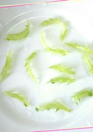 大根の茎…飾り切り♪-レシピのメイン写真