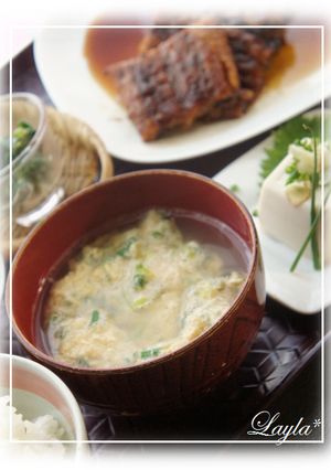 ふわふわ卵のお吸い物-レシピのメイン写真