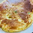 ほんのり味噌の枝豆チーズパンケーキ