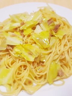 キャベツとツナの和風パスタ-レシピのメイン写真