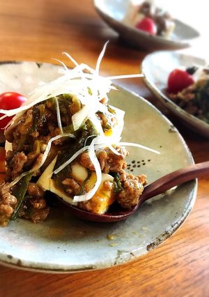 初夏に美味しい♪新感覚☆麻婆冷や奴-レシピのメイン写真