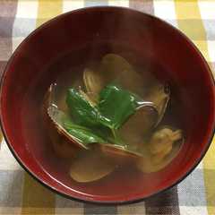 รูปของ 簡単なのに深みのある♪あさりのお吸い物