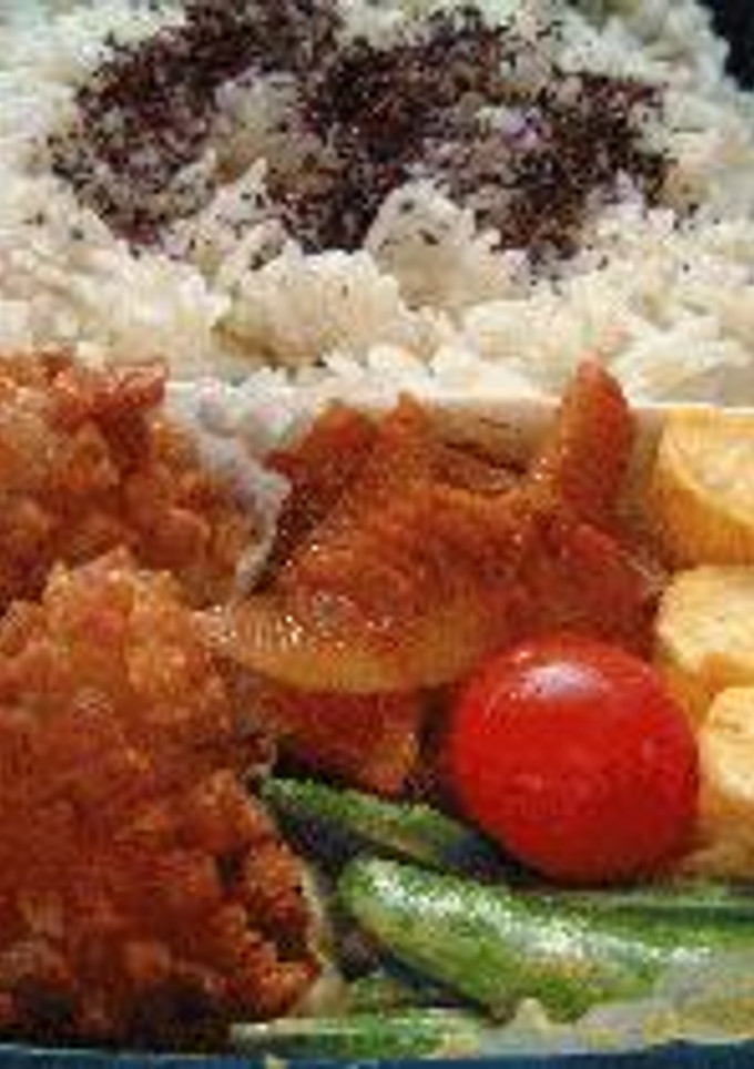 ★今日のお弁当★　かじきの鹿の子揚げ-レシピのメイン写真