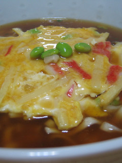 カニタマ風艶あんかけうどん-レシピのメイン写真