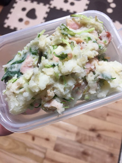 水菜とじゃがいもとベーコンのカナッペ-レシピのメイン写真