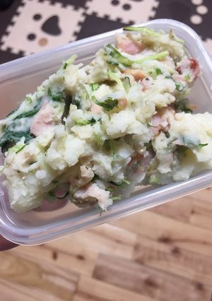 水菜とじゃがいもとベーコンのカナッペ-レシピのメイン写真