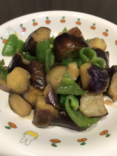 なすとピーマンの味噌炒め-レシピのメイン写真