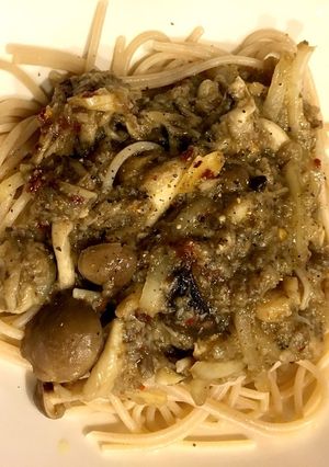 きのこソースパスタ-レシピのメイン写真