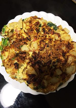 じゃがいもとほうれん草のチーズオムレツ-レシピのメイン写真