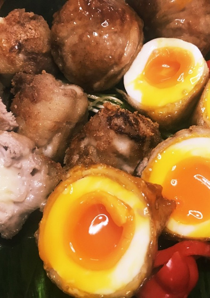 簡単 トロトロ半熟卵の肉巻き照り焼き-レシピのメイン写真