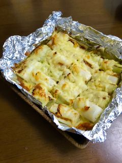 白ネギの味噌チーズ焼き-レシピのメイン写真