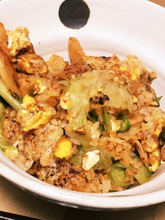 サッとできるレタスキムチ炒飯-レシピのメイン写真
