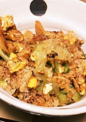 サッとできるレタスキムチ炒飯-レシピのメイン写真