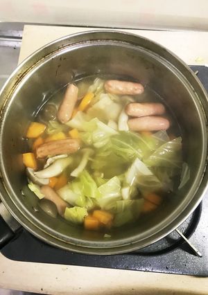 コンソメスープ-レシピのメイン写真