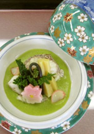 【和食】鯛のグリーンソース-レシピのメイン写真