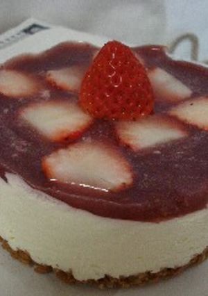 いちごのレアチーズケーキ-レシピのメイン写真