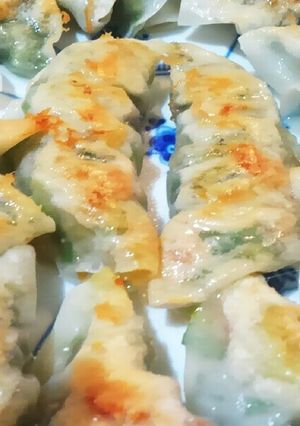 ねぎ消費*青ねぎだけギョウザ-レシピのメイン写真