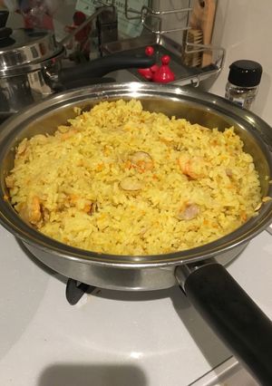 簡単こくうま♪ シーフードカレーピラフ-レシピのメイン写真