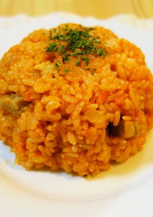 喫茶店の味！チキンライス-レシピのメイン写真