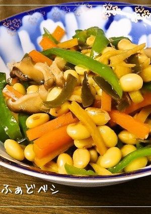 彩り大豆の作り置き-レシピのメイン写真