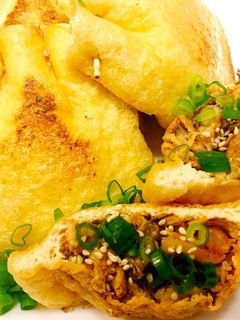 サバキムチの稲荷焼き-レシピのメイン写真