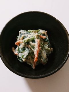 ほうれん草の白和え-レシピのメイン写真