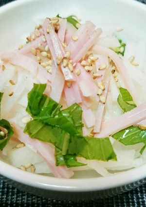 大根サラダ-レシピのメイン写真
