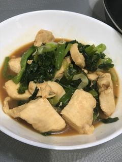 すぐでき★鶏肉とわけぎ の味噌炒め-レシピのメイン写真