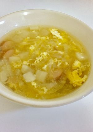 たっぷり☆大根メインのコンソメスープ-レシピのメイン写真