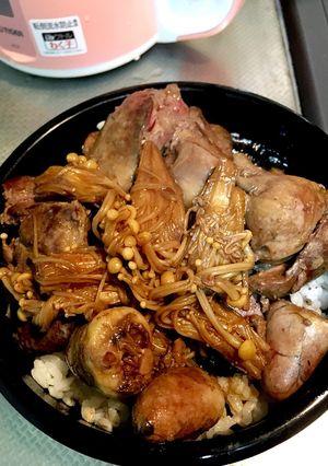 コスパ最強!弱火が決め手!レバレバ丼-レシピのメイン写真