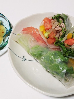 野菜たっぷり生春巻き-レシピのメイン写真