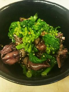 菜花とホタルイカのマスタードマリネ-レシピのメイン写真