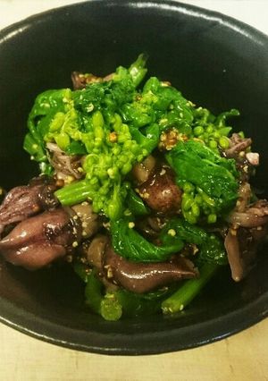 菜花とホタルイカのマスタードマリネ-レシピのメイン写真