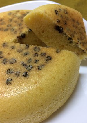 炊飯器でほんのり甘醤油蒸しパンケーキ-レシピのメイン写真