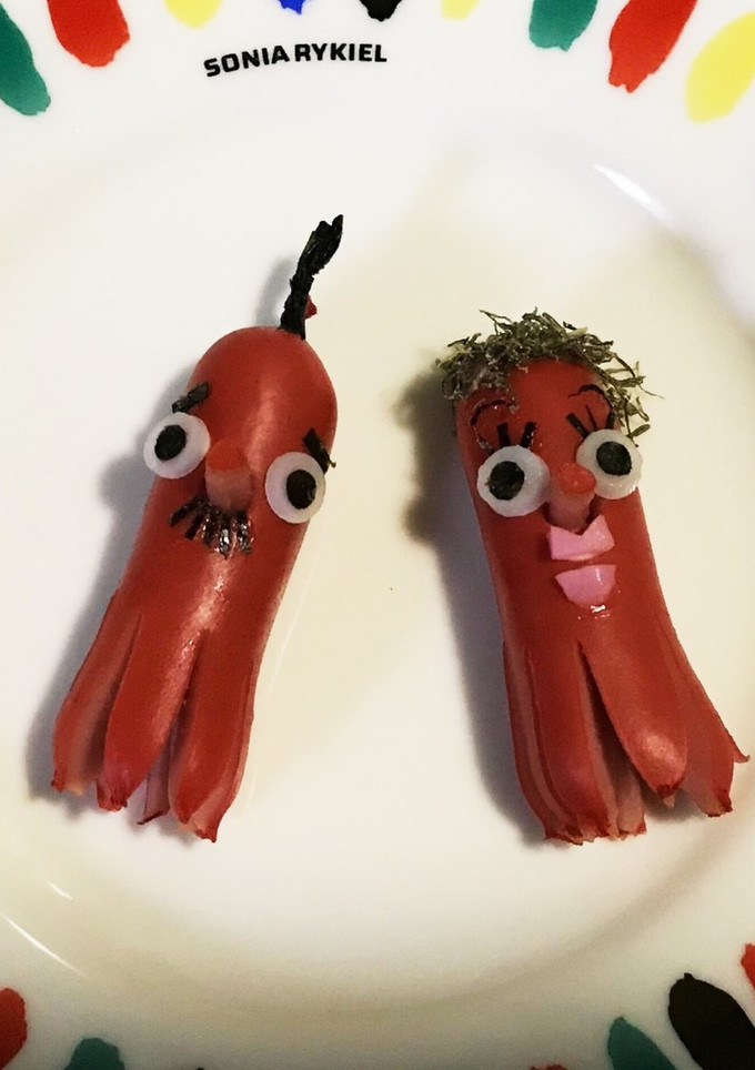 簡単 キャラ弁 おかず たこ星人-レシピのメイン写真