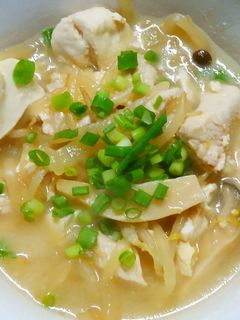簡単❀鶏むね肉ともやし豆腐の味噌中華煮❁-レシピのメイン写真