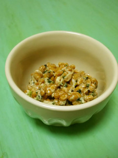 納豆の青菜マヨ和え-レシピのメイン写真