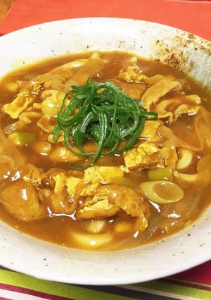 お出汁のきいたカレーうどん-レシピのメイン写真