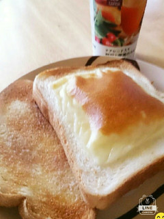 お手軽♡こんがりチーズトースト(^^)♬-レシピのメイン写真