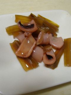 茎わかめとイカのあっさり煮-レシピのメイン写真