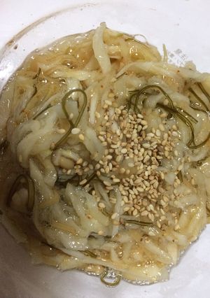 切り干し大根となめ茸のネバネバ和え-レシピのメイン写真
