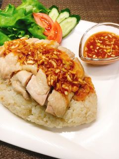 炊飯器で簡単✤カオマンガイ-レシピのメイン写真