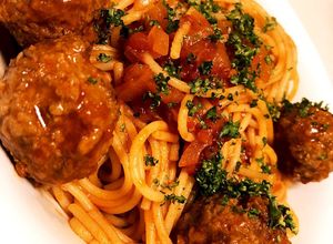 カリオストロの城★ミートボールパスタ★-レシピのメイン写真