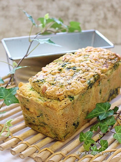 ほうれん草とクリームチーズのケークサレ♪-レシピのメイン写真